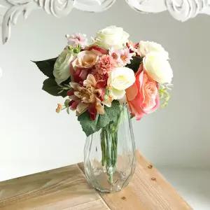 성묘 조화 산소꽃 부케 꽃다발 달리아로즈카멜리아 조화세트