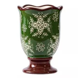 폴란드 디자인 수저통 세라믹 유리 레트로 고풍 식기함