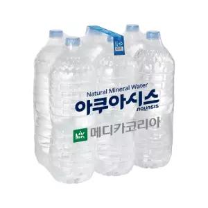 아쿠아시스 무라벨 생수 2L 30개
