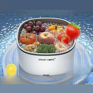 채소세척기 자동 살균 식품 과일 초음파 제거 야채 청과물 편리한 세척 정화기 식재료 소독