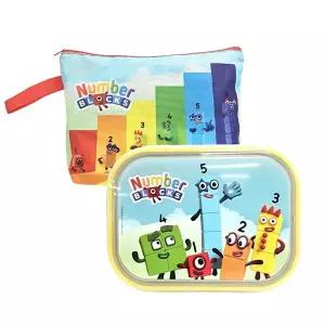 넘버블록스 식판가방도시락