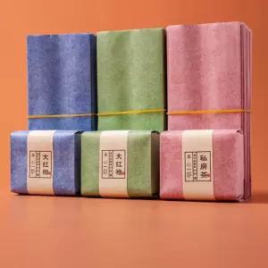 직사각 포장백 종이 실링 봉투 쿠키 포장지 레드 100개