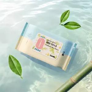 [NS홈쇼핑]휴홈 제로 플라스틱 대나무 비데 물티슈 20매 20팩 생분해 무표백..[35433171]