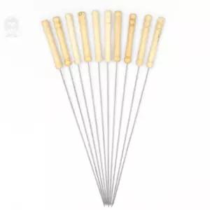 히든하우스 캠핑음식 바비큐 꼬치 10p세트