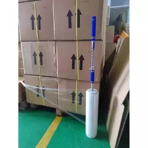 핸드 스트레치 랩핑기 스트레이트 롤러 필름 손잡이 비닐 포장 파렛트 랩포장기