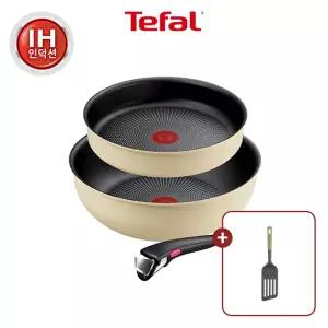 [테팔] 매직핸즈 인덕션 크렘 드 버터 3P (+에센셜 긴뒤집개)