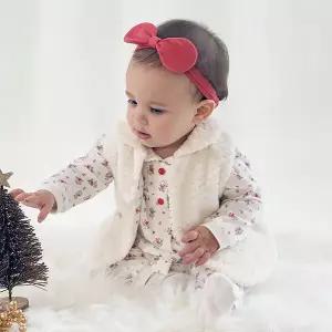 [아가방][더센트럴] 아가방 겨울 로메르모달우주복(헤어밴드)(RED)_01S717557