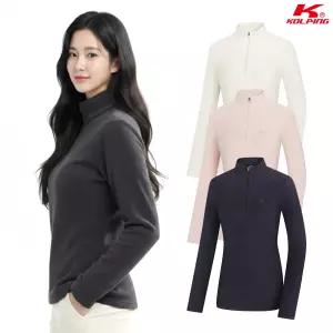 콜핑 2204TK470W 보온 기모 여자 겨울 집업 후리스 플리스 티셔츠