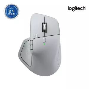 로지텍코리아 공식 MX Master 4 무선 마우스 페일그레이