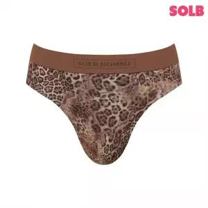 [롯데백화점]솔브 레오파드 포인트나염 아웃밴드 남성삼각팬티 SSMPD583