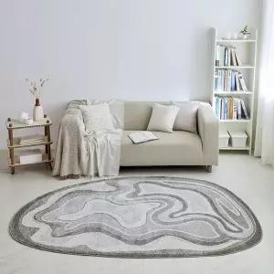 [한일카페트](타임스퀘어점리빙관)벨기에 수입 모던지오 디자인 카페트 비정형 (160X230cm)