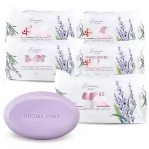 얼굴비누 목욕탕비누 5개 향이 좋은 향이좋은 150g 동서씨앤지 라벤더 세수