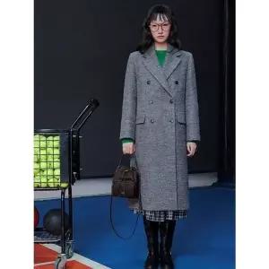 [LAP]더블 버튼 일자핏 롱 코트 (AR4WTB72)[35559031]