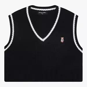 [셀러허브 1]더데이걸 HC37 크롭 스웨터 조끼 THE DAY GIRLS 여아 주니어 아동복 TGVK24102