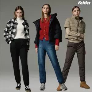 펠틱스 여성 패딩 장기모 조거팬츠 3종