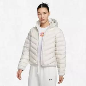 NSW 윈드푸퍼 여성 써마 핏 후드 패딩 HV5106 072 나이키