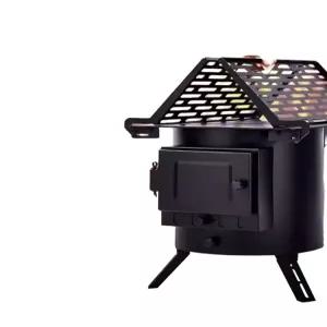 주물화목난로 장작 가정용 불멍 화로대 숯 펠릿 화목