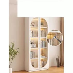 조명 진열장 책장 보관함 거실 유리문 주류 수납장