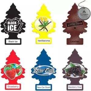 집 자동차 밴 트럭 RV 공기 청정기 블랙 스에 가장 인기 있는 리틀 트리 6가지 향 블랙베리 클로브 신차