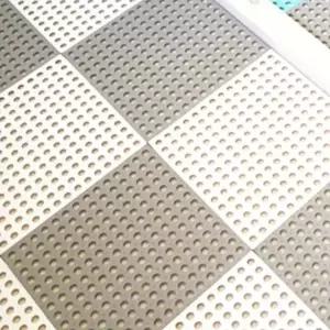 욕실바닥매트 물빠짐 미끄럼방지 조립매트 화이트 (WFJPVWY)