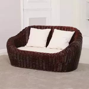 라탄쇼파 카페 테라스 라탄 야외