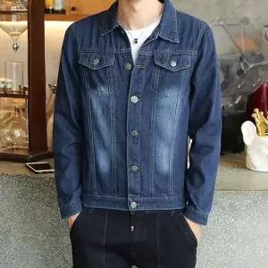 빈티지 스타일 데님 포켓 남성 청자켓 DMS-JUA-Q4226530