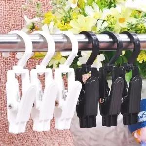 후크형 속옷 빨래집게 양말 세탁물 건조 다용도 고리 (WFK9F8A)