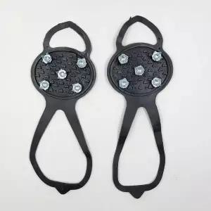 고품질 겨울 휴대용 경량 TPR 밴드형 아이젠(남성용) 등산화 장비 (WFK9ZWU)