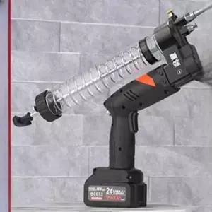 전동 구리스건 무선 주입기 충전식 구리스 굴삭기