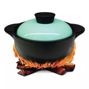 에비앙 내열냄비 소 스카이블루