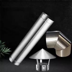 스텐연통 삿갓 화목난로 펠렛 역풍방지 부자재 연통