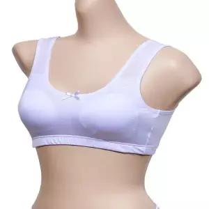 [하프클럽/]주니어 스포츠브라 1단계 심플한 디자인 편안한 AA컵 브라