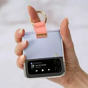 고품질 5G 핑거링 갤럭시Z플립7 파스텔 투명케이스 F766 (WFKBOZE)