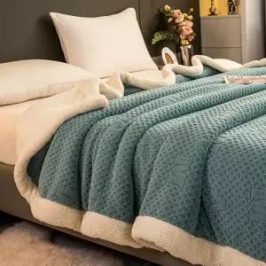 정전기 방지 털 플란넬 안빠지는 이불 극세사 여행 보온 담요 대형 보들보