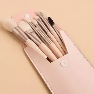 뷰티 브러쉬 8종 세트 화장 메이크업 도구 케이스 (WFKBRKK)