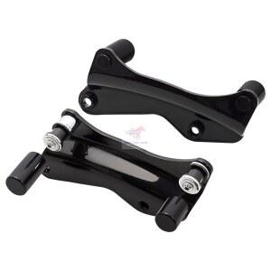 2014 오토바이 Harley Road King FLHR Electra Street FLHT Touring 용 분리형 4 포인트 도킹 하드웨어 키트 커버