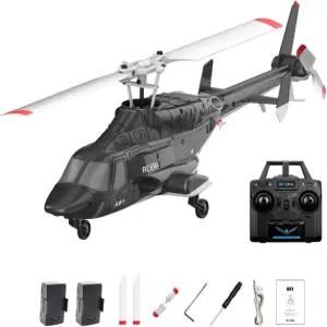 RC ERA A61 에어-울프 헬리콥터 1 /52 스케일 2.4G 4CH 싱글 로터 헬리 군용기 원키 시작 고도로 성인 및