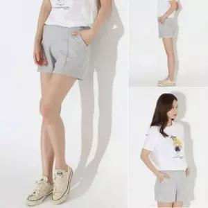 [하프클럽/]3부 여름반바지 라인 포인트 반바지 데일리 예쁜 핀턱