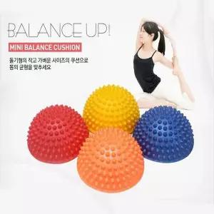 W857A7F 미니밸런스쿠션 밸런스짐볼 색상랜덤 미니쿠션스트레칭