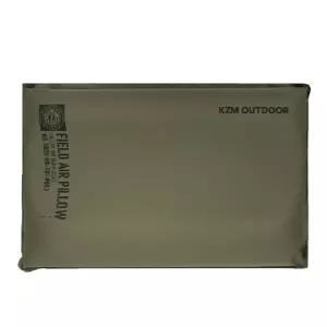 카즈미 캠핑 베개 휴대용 여행 에어 필로우 카키용품 소품 충전 공기