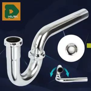 욕실 P트랩 차단 주방 물막이 하수구 세면대 방지 연결 씽크볼 하수 배관 악취 냄새 파이프 싱크대 화장실