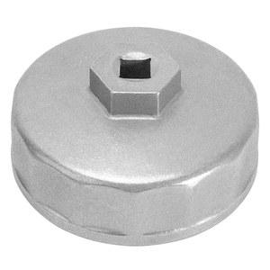 엘레초이 74mm 14플로트 오일 필터 캡 렌치 제거 도구 소켓, 메르세데스 벤츠, 아우디, 스프린터, 폭스바겐, 마쓰다, 실버 헤비 듀티 알루미늄과 호환 가능