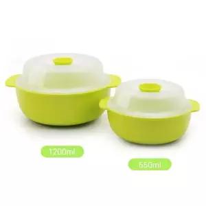 현이몰 신광 썬쿡 멀티찜기2세트 (그린찜기) 전자렌지찜기 전자레인지 계란찜 자취 간편