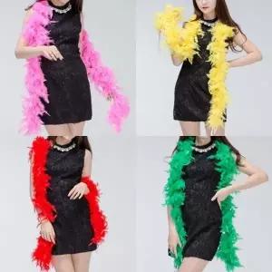 파티깃털목도리 공연 행사 MC 이벤트 축제 분장 의상