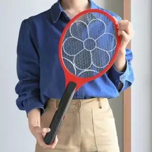 (옵션 모기제로 건전지모기채 (SWH-007))전기모기채 건전지 파리채 캠핑 벌레퇴치_24071129