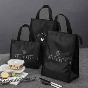 심플 사각 보온보냉백 보온 백 보냉 예쁜 가방 은박 아이스 쿨러백