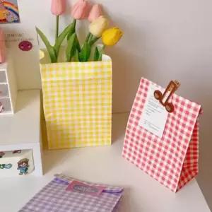 체크 구디백 유치원 어린이집 생일 선물 답례품 파티선물 포장세트 소량선물 선물포장