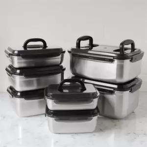 냄새 안나는 김치통 락앤락 스텐레스 스덴 김장 누름통 밀폐 용기