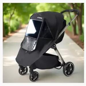 휴대용 유모차 방풍 커버 바람막이 비막이 보온 보낭 사계절