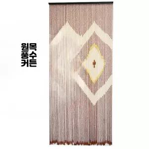 구슬커튼 현관 문발 레트로 주방 가림막 인테리어